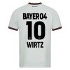 Oficiální Fotbalový Dres Bayer 04 Leverkusen Florian Wirtz 10 Hostující 2023-24 pro Muži